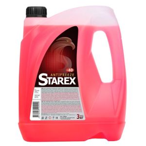 Охлаждающая жидкость STAREX антифриз красный G11 -40 3кг 700654